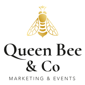 Queen Bee Gold Logo